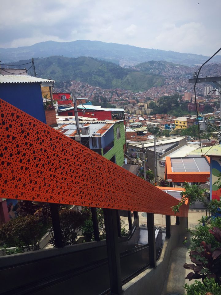 La Escaleras Eléctricas, Medellin, Comuna 13, Colombia